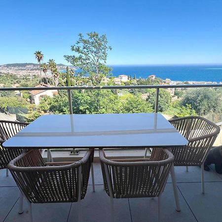 Panoramic Sea View Appartment Blue Pearl Nice Eksteriør bilde