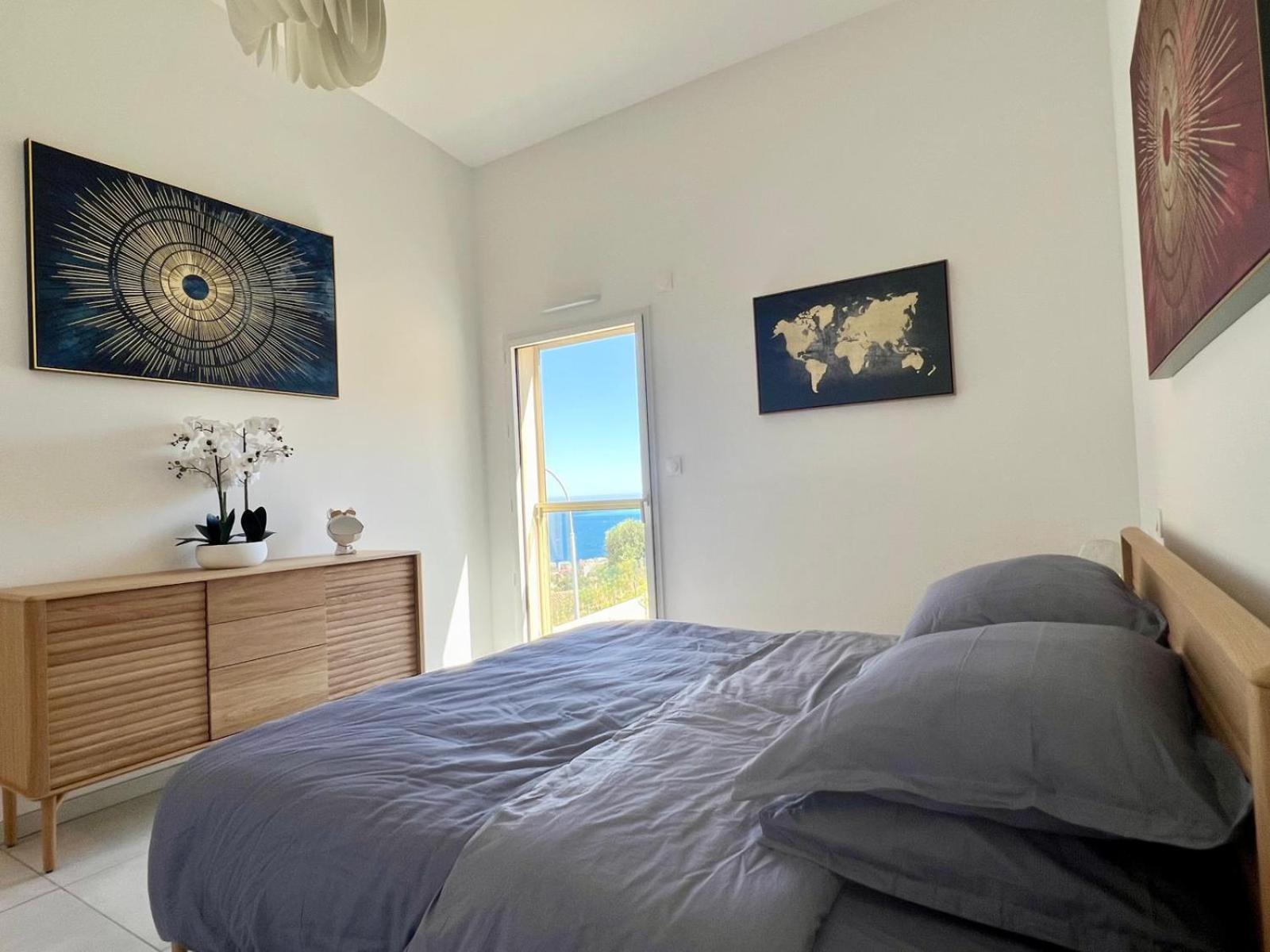 Panoramic Sea View Appartment Blue Pearl Nice Eksteriør bilde